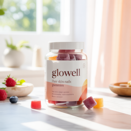Glowell Hair Skin Nails Gummies