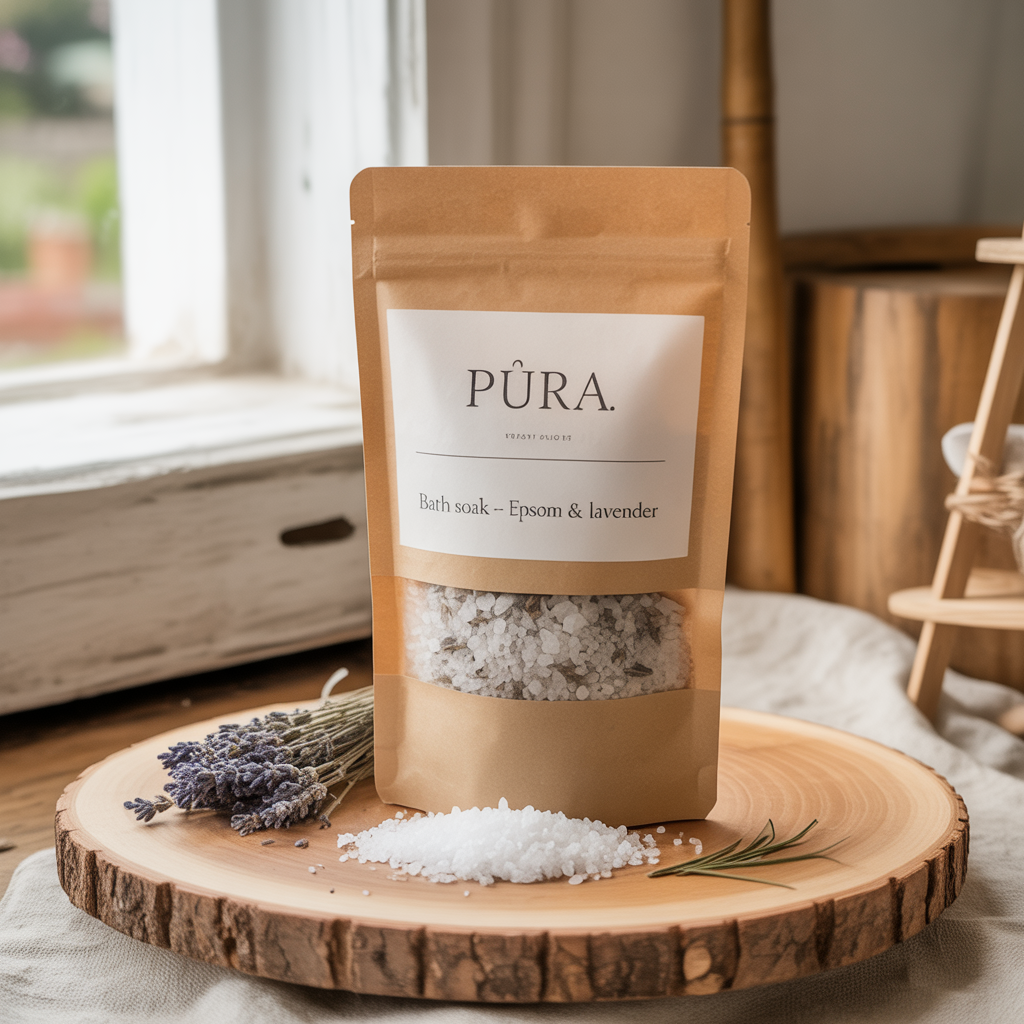 Pūra Bath Soak — Epsom & Lavender