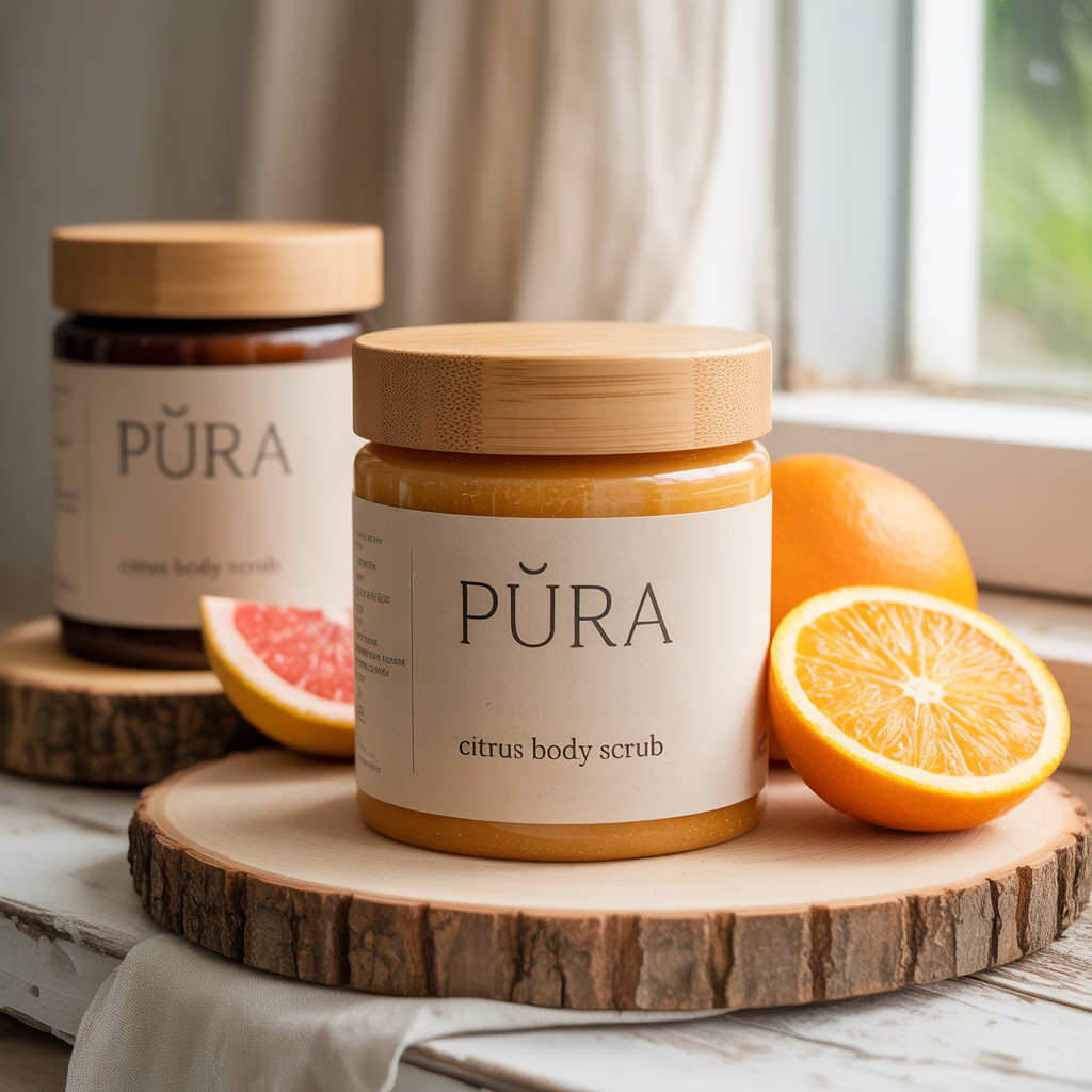 Pūra Citrus Body Scrub