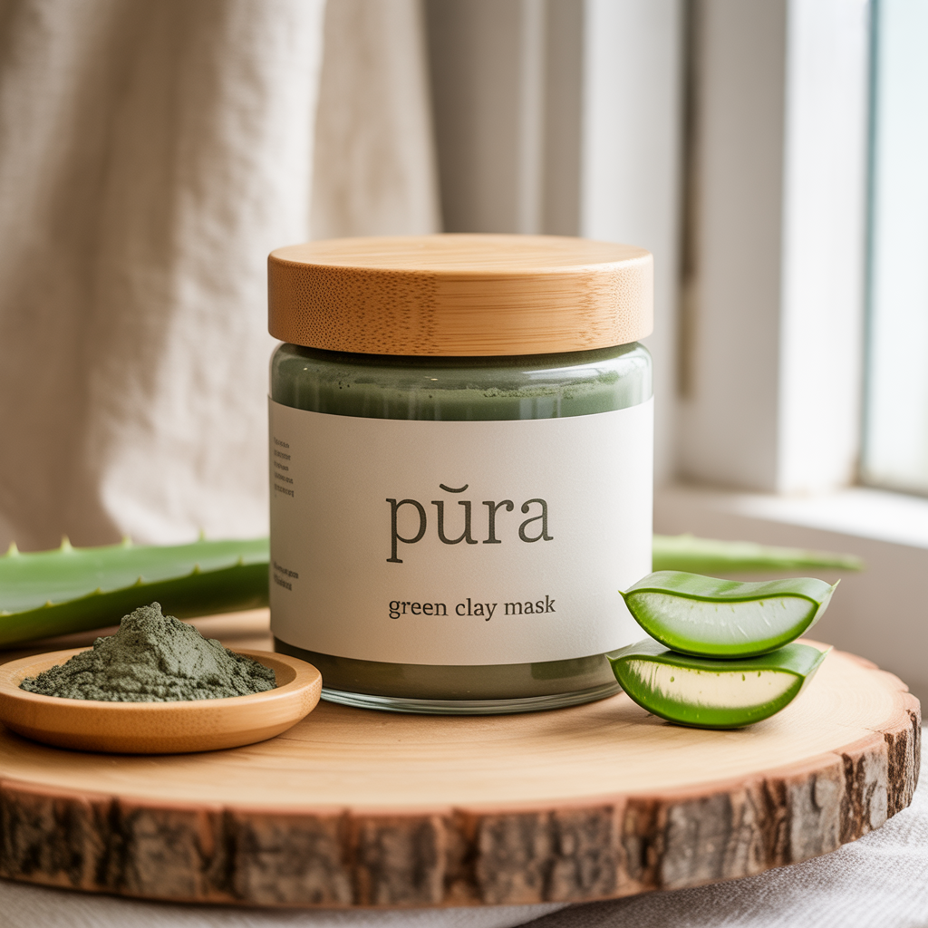 Pūra Green Clay Mask