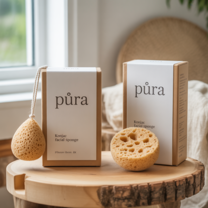 Pūra Konjac Facial Sponge