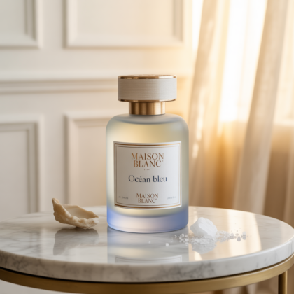 Maison Blanc Océan Bleu