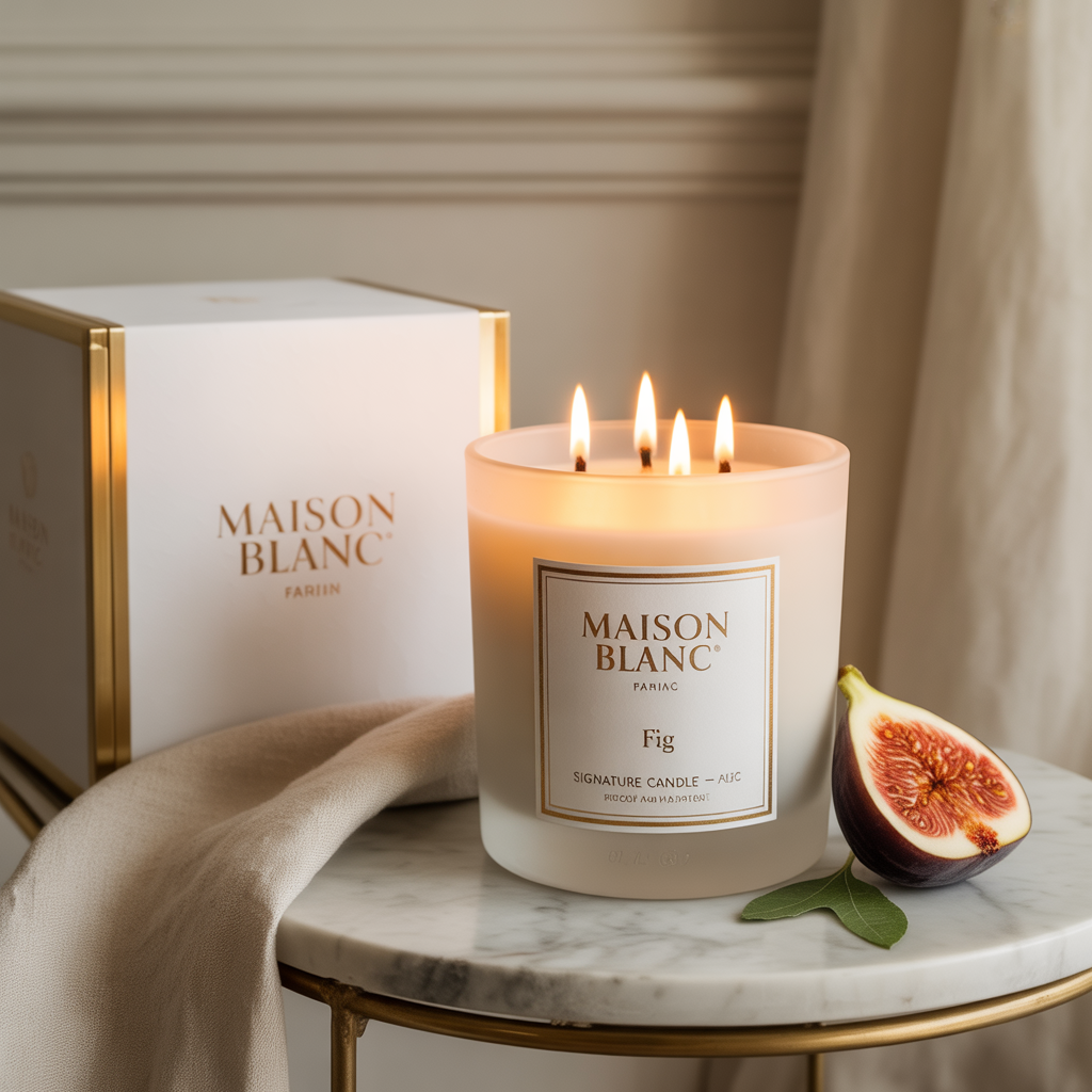 Maison Blanc Signature Candle — Fig