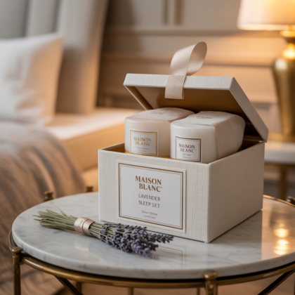 Maison Blanc Lavender Sleep Set